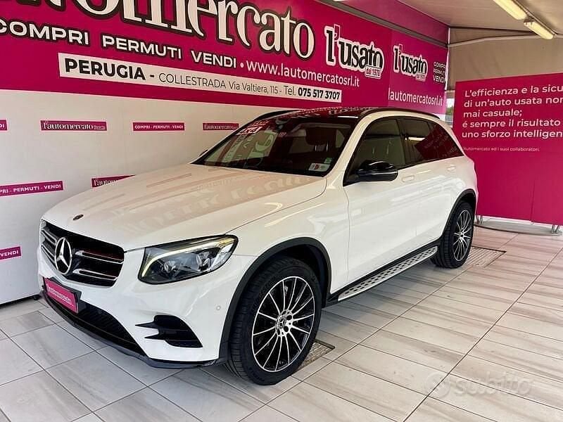 Bianco Usata 2019 Mercedes GLC250 Premium Tre volumi | 26.900 € (Buon prezzo) - Immagine 1/4