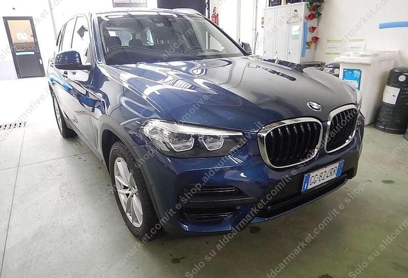 Usata BMW X3 190 CV (139 kW) 2021 Phytonic blue mettalic SUV