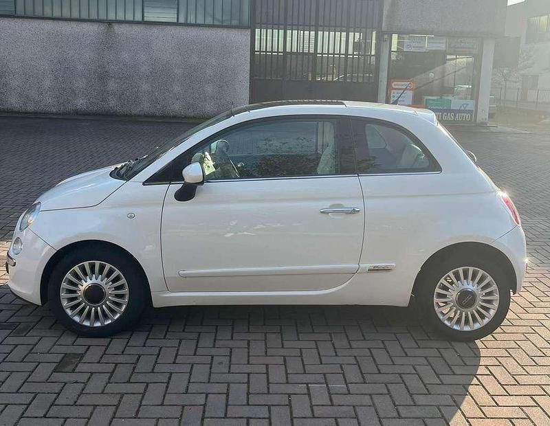 Usata Fiat 500C Lounge 75 CV (55 kW) 2010 Bianco Cabrio