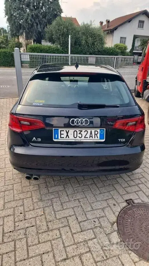 Usata Audi A3 150 CV (110 kW) 2014 Nero Berlina