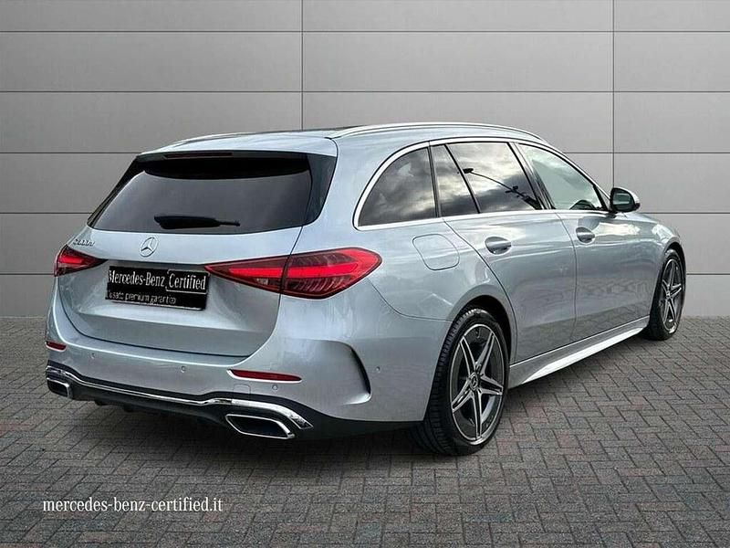 Usata Mercedes C300e Premium 265 CV (194 kW) 2022 Argento Station wagon