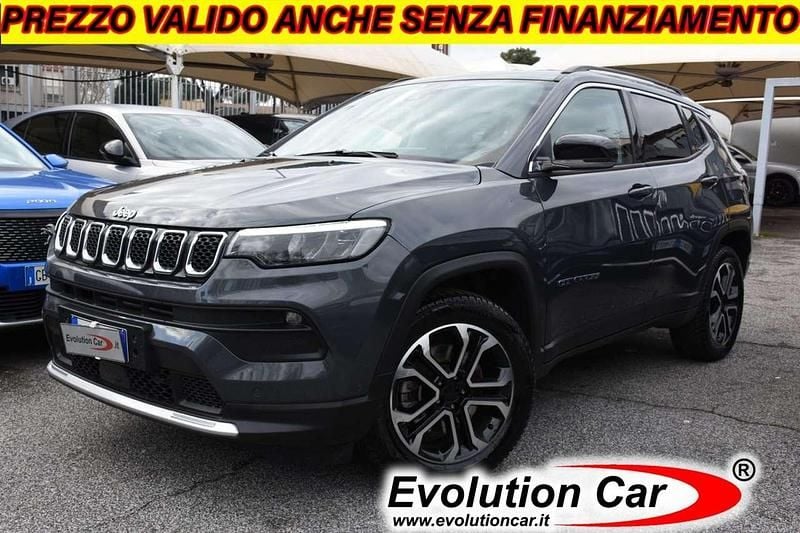 Usata Jeep Compass Limited 190 CV (139 kW) 2021 Grigio SUV