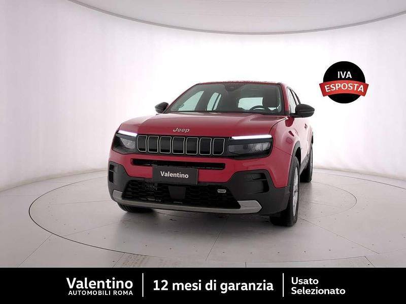 Usata Jeep Avenger Altitude 101 CV (74 kW) 2024 Rosso SUV