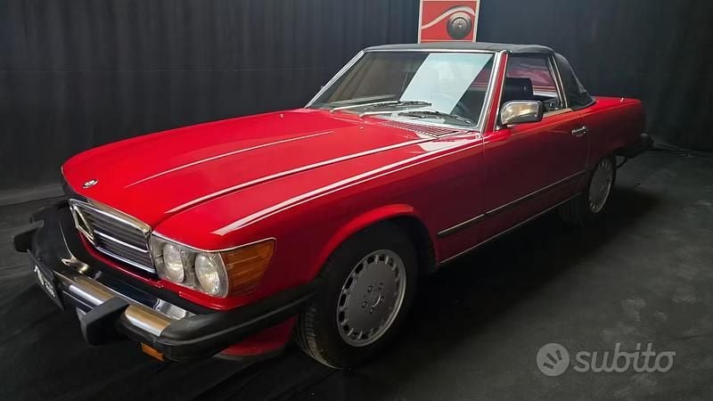 Occasion Mercedes 560 265 ch (194 kW) 1987 Rouge Cabriolet