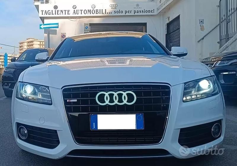 Usata Audi A5 S-Line 143 CV (105 kW) 2010 Bianco Coupé