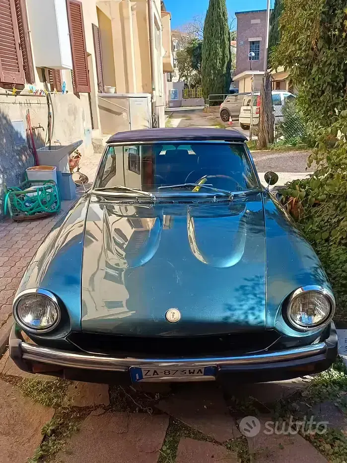 Usata Fiat 124 Spider Sport 1970 Verde Cabrio