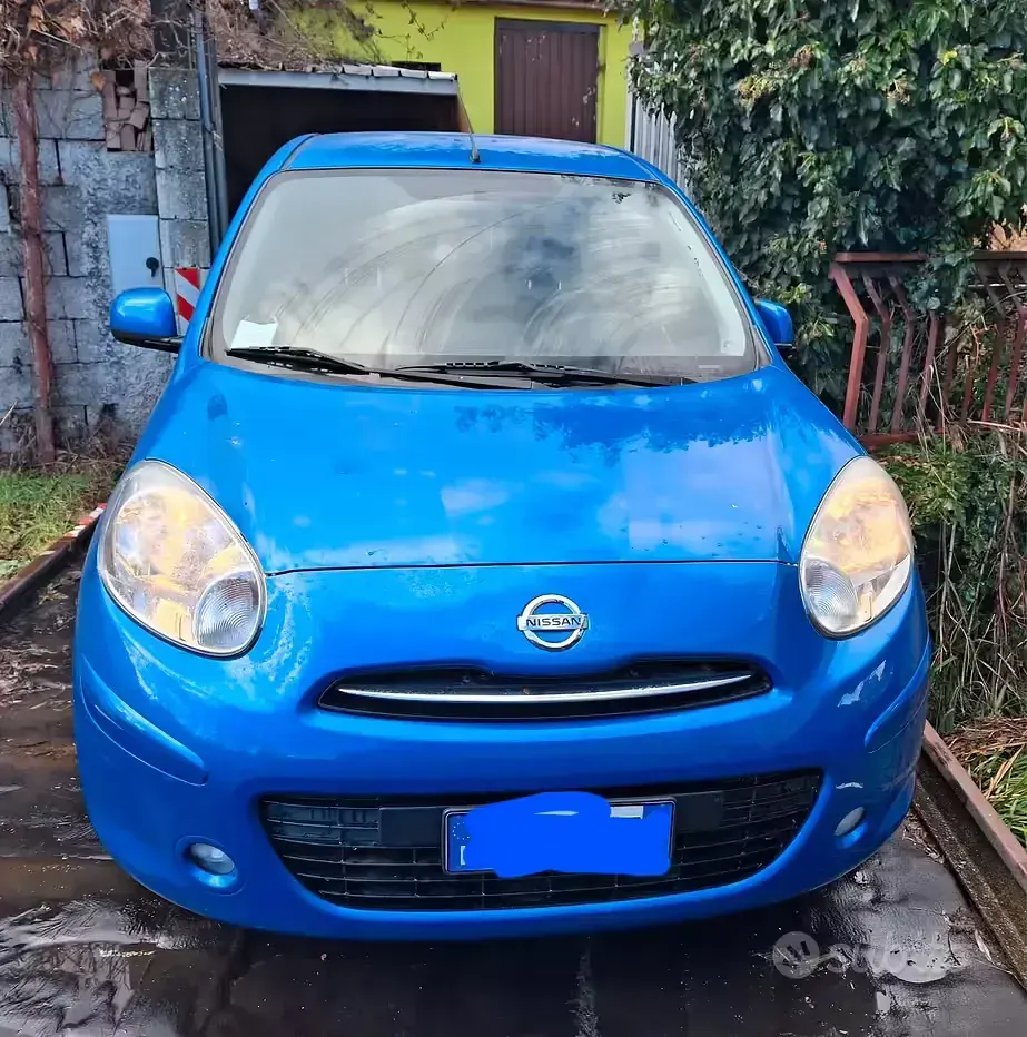 Usata Nissan Micra 80 CV (58 kW) 2012 Blu Utilitaria