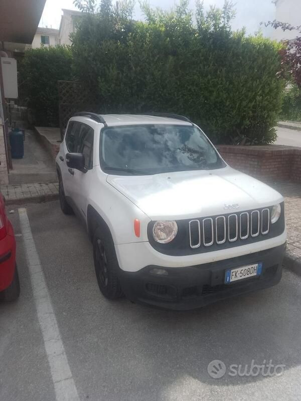 Usata Jeep Renegade 120 CV (88 kW) 2017 Bianco SUV