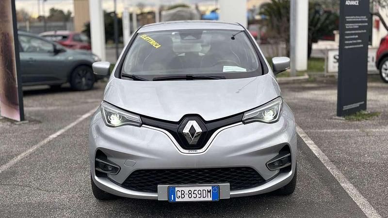 Usata Renault Zoe Zen 50 kW (69 CV) 2020 Argento Utilitaria