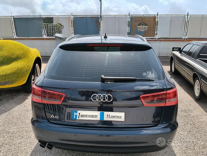 Usata Audi A6 177 CV (130 kW) 2013 Blu Station wagon