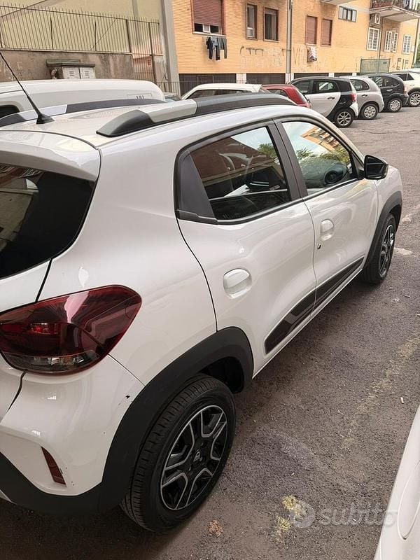 Usata Dacia Spring 33 kW (45 CV) 2021 Bianco Utilitaria