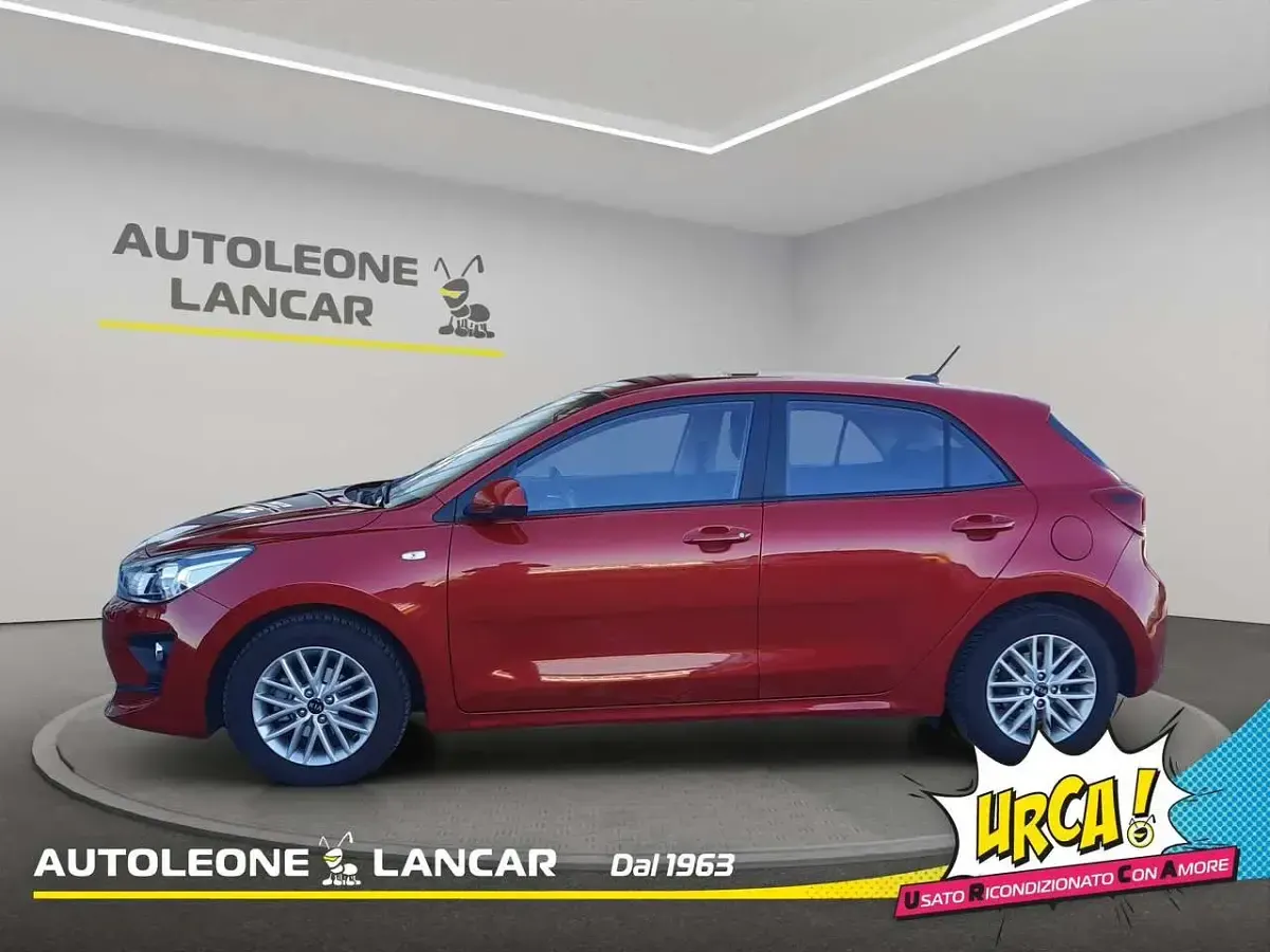 Usata Kia Rio Comfort 83 CV (61 kW) 2021 Rosso Berlina