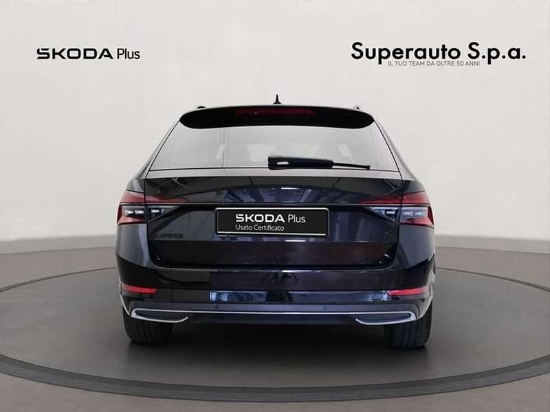 Usata Skoda Superb SportLine 218 CV (160 kW) 2023 Nero Station wagon