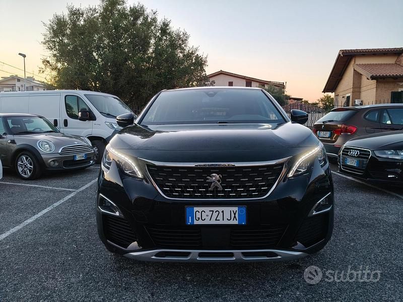 Usata Peugeot 3008 GT-line 131 CV (96 kW) 2020 Nero SUV