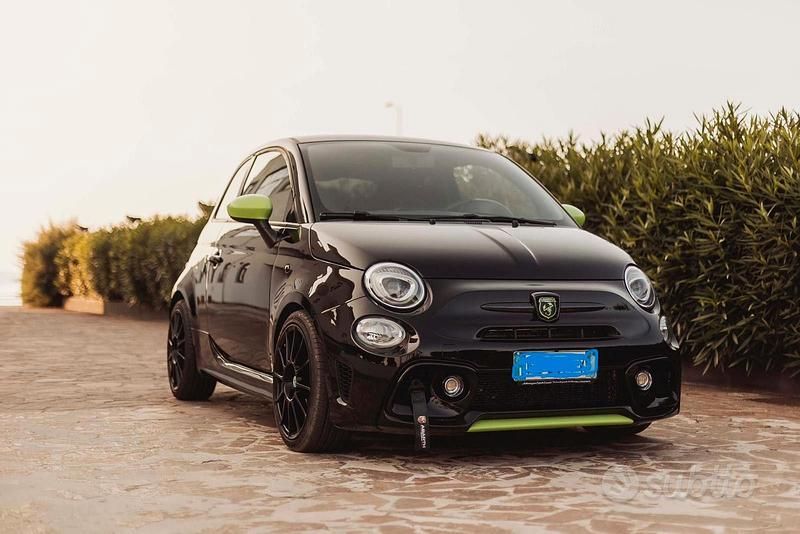 Usata Abarth 595 160 CV (117 kW) 2016 Nero Utilitaria