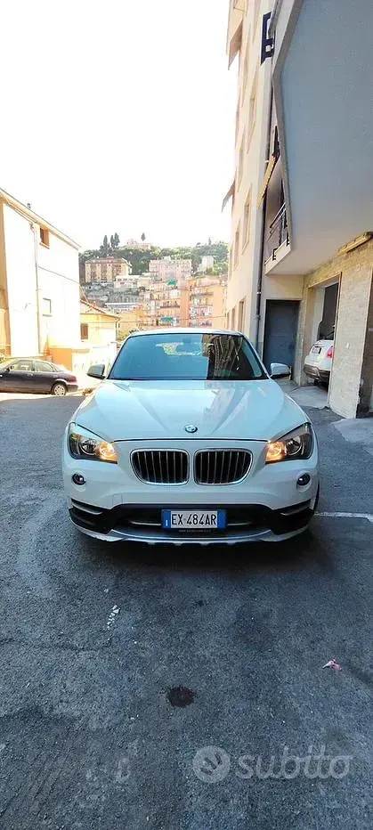 Usata BMW X1 xLine 116 CV (85 kW) 2014 Bianco SUV
