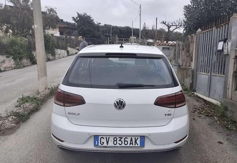 Usata VW Golf VII Business 110 CV (80 kW) 2017 Bianco Berlina