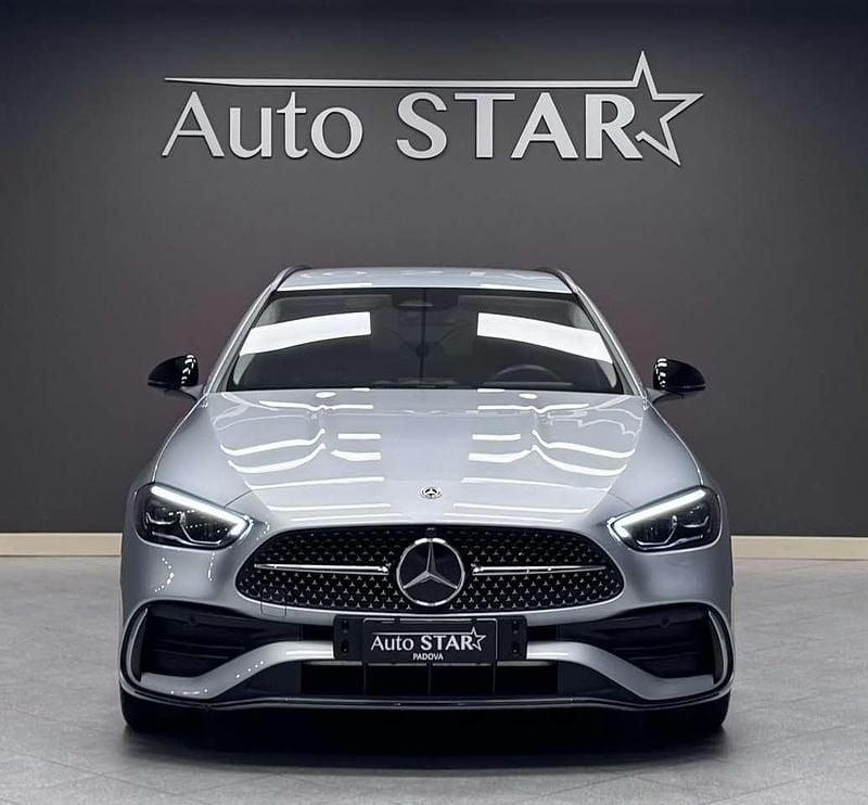 Usata Mercedes C300e Premium Plus 204 CV (150 kW) 2024 Argento Station wagon