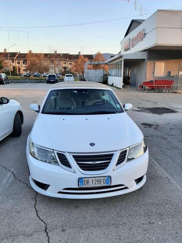 Usata Saab 9-3 Cabriolet Vector 150 CV (110 kW) 2008 Bianco Cabrio