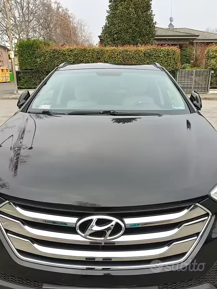 Usata Hyundai Santa Fe 150 CV (110 kW) 2015 Nero SUV