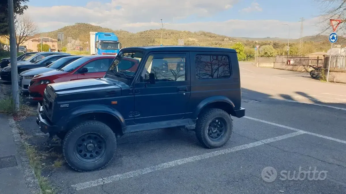Usata Suzuki Samurai 70 CV (51 kW) 1995 Blu SUV