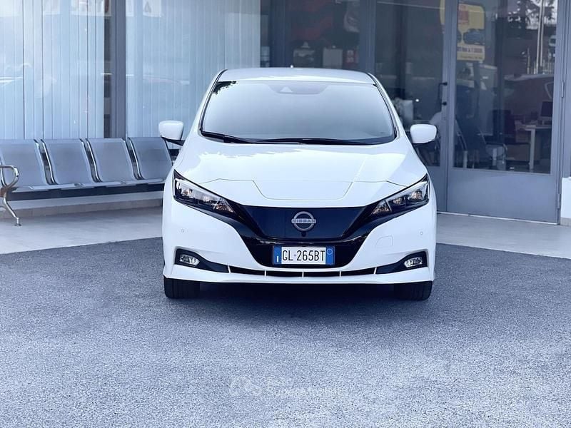Usata Nissan Leaf 89 kW (122 CV) 2022 Bianco Utilitaria