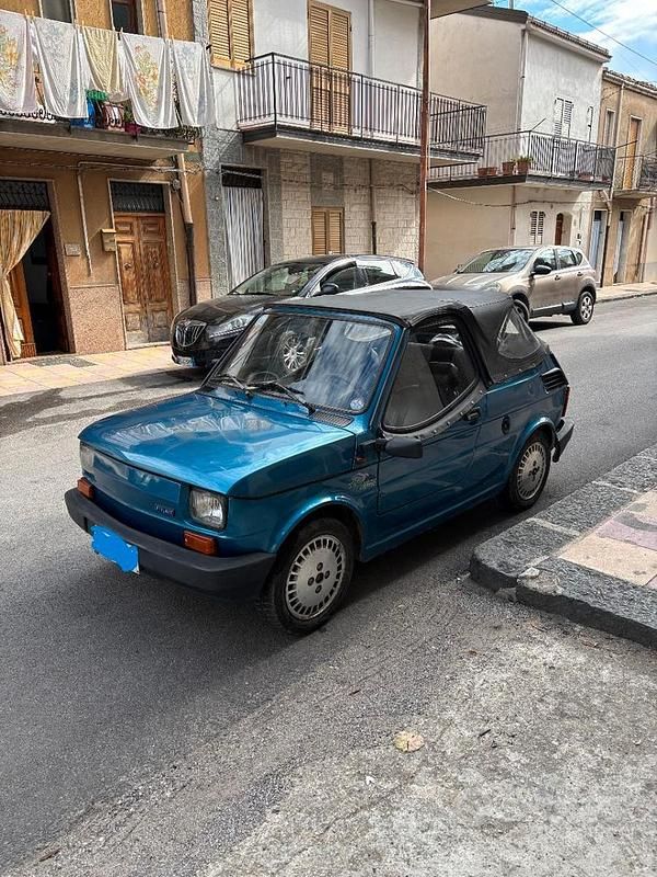 Usata Fiat 126 25 CV (18 kW) 1991 Blu Utilitaria