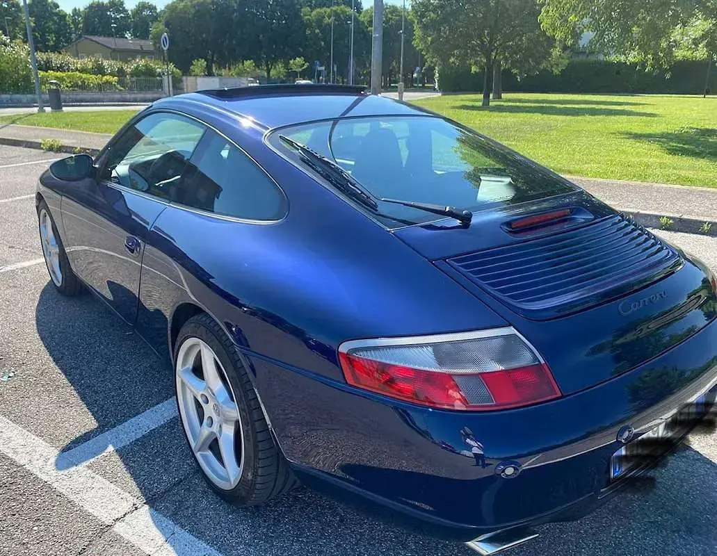 Usata Porsche 996 204 CV (150 kW) 2001 Blu/azzurro Coupé
