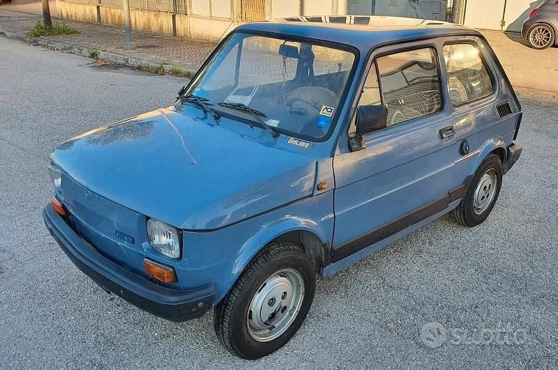 Usata Fiat 126 24 CV (17 kW) 1986 Blu Utilitaria