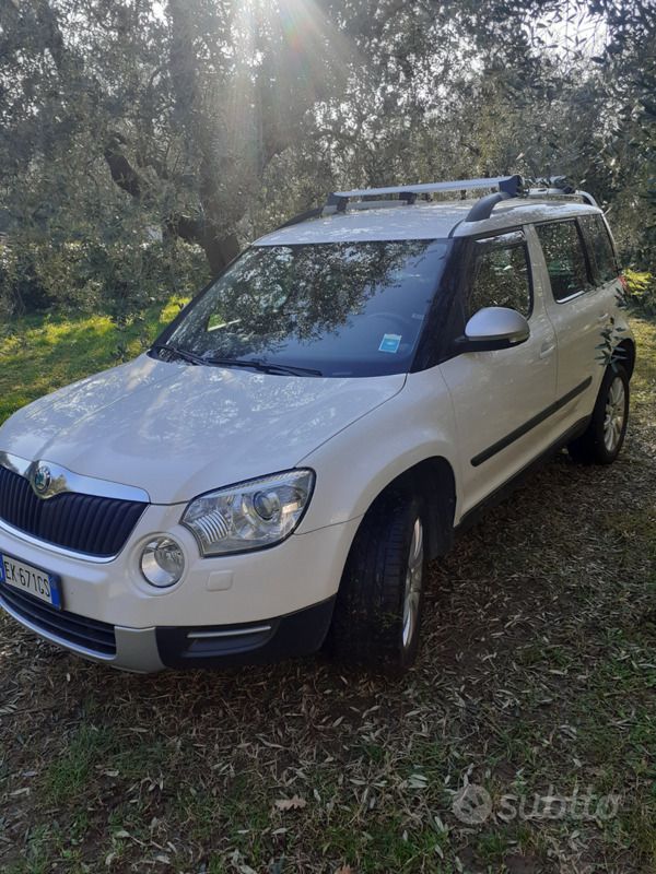 Usata Skoda Yeti 105 CV (77 kW) 2011 Bianco SUV