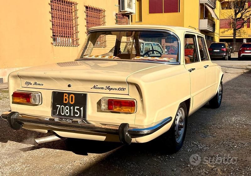 Usata Alfa Romeo Giulia Super 1970 Berlina