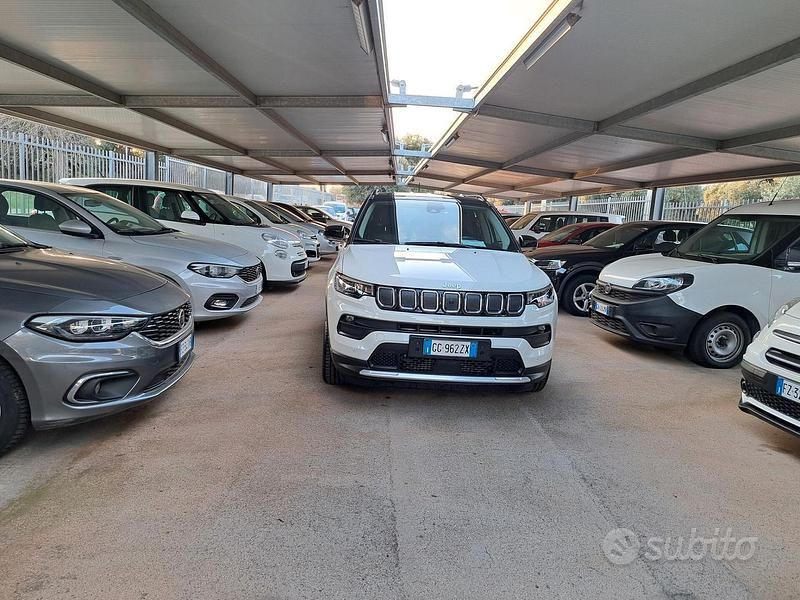 Usata Jeep Compass Limited 130 CV (95 kW) 2021 Bianco SUV