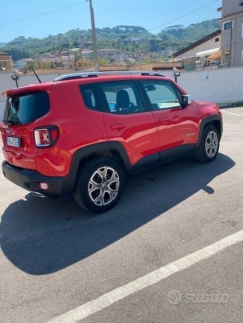 Usata Jeep Renegade 140 CV (102 kW) 2017 Rosso SUV
