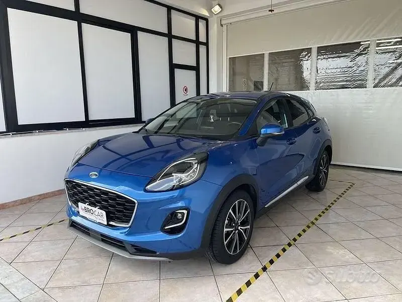Usata Ford Puma Titanium 125 CV (91 kW) 2021 Bluazzurro SUV