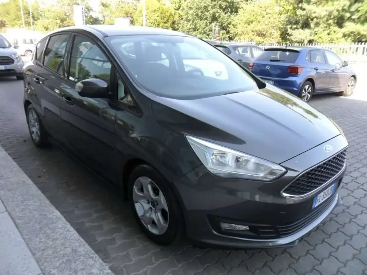 Usata Ford C-MAX S 120 CV (88 kW) 2017 Grigio mare Monovolume