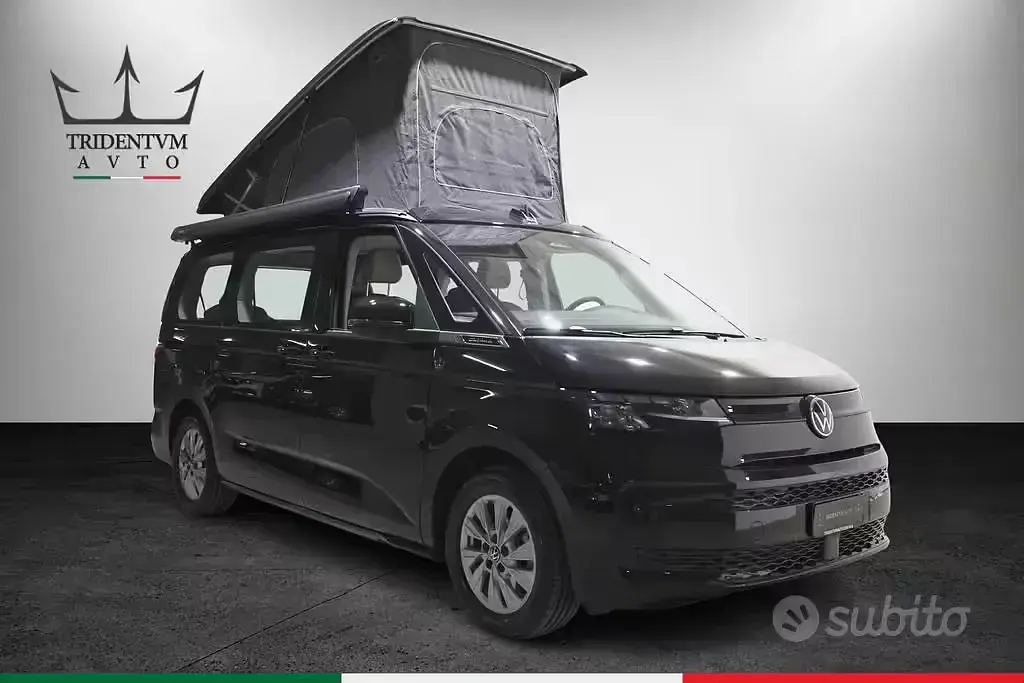 Nouvelle VW California Beach 150 ch (110 kW) 2026 Noir Van