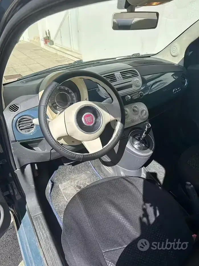 Usata Fiat 500 69 CV (50 kW) 2008 Bluazzurro Berlina