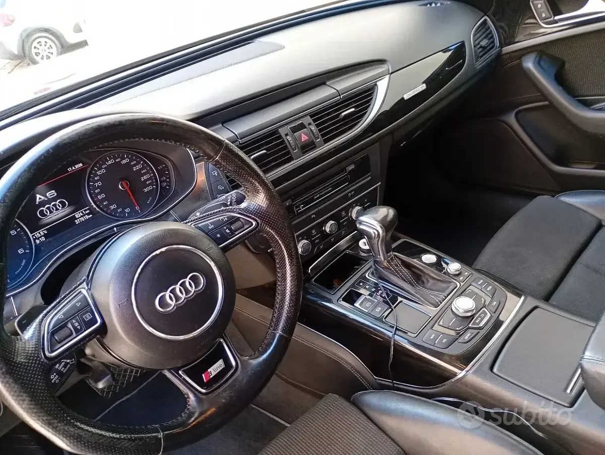 Usata Audi A6 245 CV (180 kW) 2014 Nero Station wagon