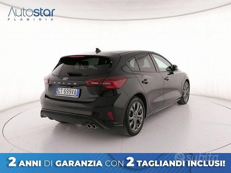 Brugt Ford Focus ST-Line X 125 HK (91 kW) 2024 Sort Sedan