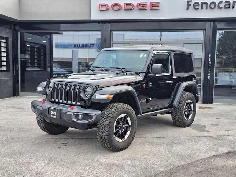 Nero pastello Usata 2020 Jeep Wrangler Rubicon SUV | 52.900 € (Super prezzo) - Immagine 1/4