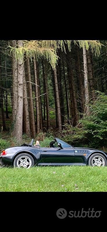 Usata BMW Z3 118 CV (86 kW) 2002 Nero Cabrio