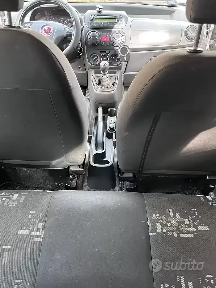 Usata Fiat Qubo Dynamic 69 CV (50 kW) 2010 Grigio Monovolume