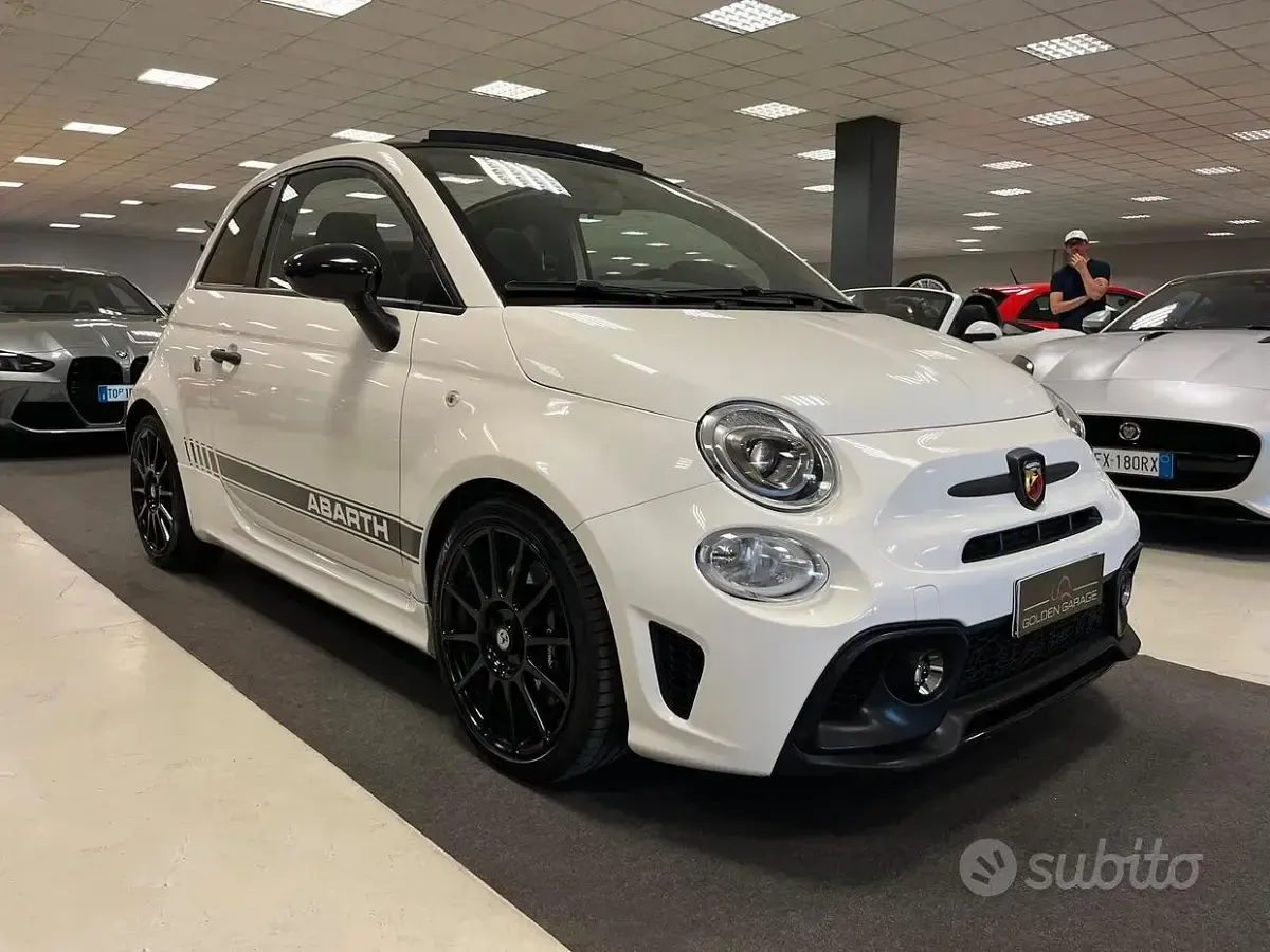 Usata Abarth 595C Competizione 180 CV (132 kW) 2022 Bianco Cabrio