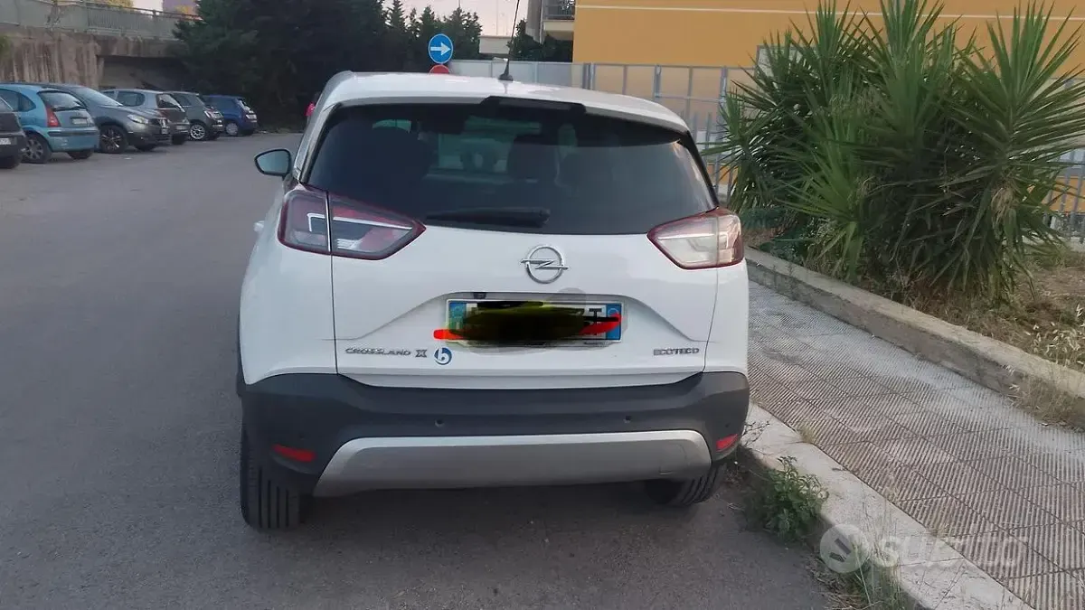 Usata Opel Crossland 102 CV (75 kW) 2018 Bianco SUV