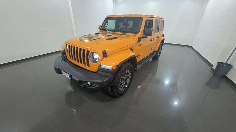 Usata Jeep Wrangler 272 CV (200 kW) 2021 Arancione SUV