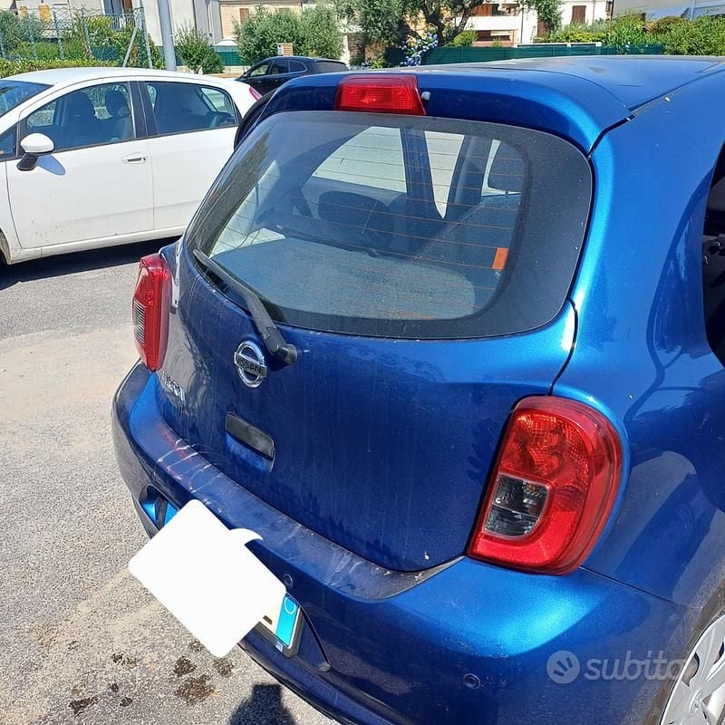 Usata Nissan Micra 75 CV (55 kW) 2015 Blu Utilitaria