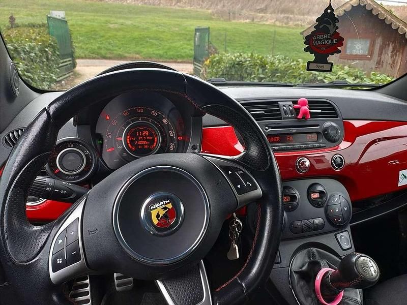 Usata Abarth 500 135 CV (99 kW) 2008 Rosso Utilitaria