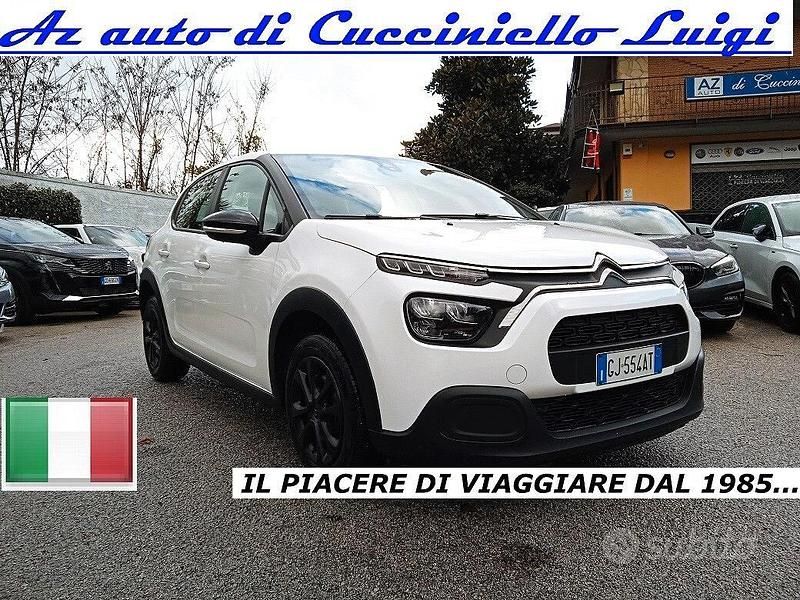 Bianco Usata 2022 Citroën C3 Shine Tre volumi | 9500 € (Ottimo prezzo) - Immagine 1/4