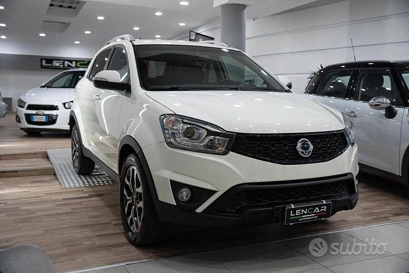 Usata Ssangyong (KGM) Korando Limited 178 CV (130 kW) 2017 Bianco SUV