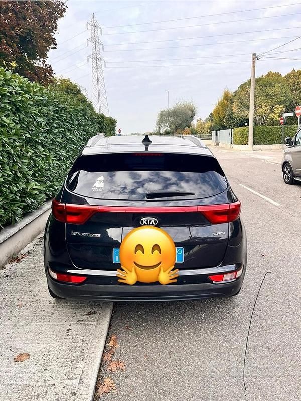 Usata Kia Sportage 135 CV (99 kW) 2017 Nero SUV